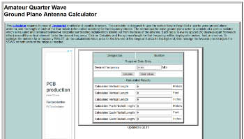 quarter wave box calculator
